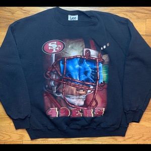 MOVING SALE - Vintage 49ers Lee Sport crewneck - BUNDLES/OFFERS ACCEPTED
